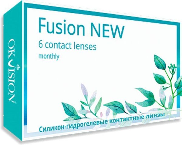 Изображение товара Линзы контактные Okvision Fusion New monthly 45% 1шт Линзы контактные Okvision Fusion New monthly 45% 1шт фотография