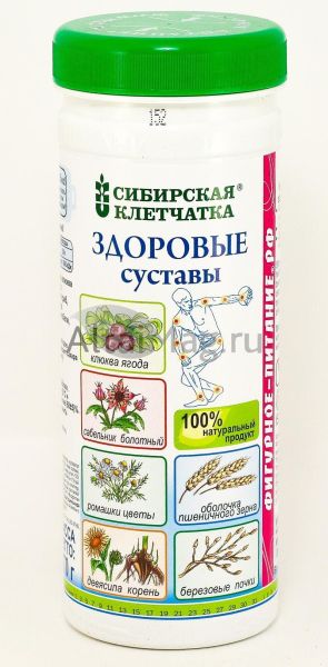 Изображение товара Клетчатка сибирская (здоровые суставы) банка 170г Клетчатка сибирская (здоровые суставы) банка 170г фотография