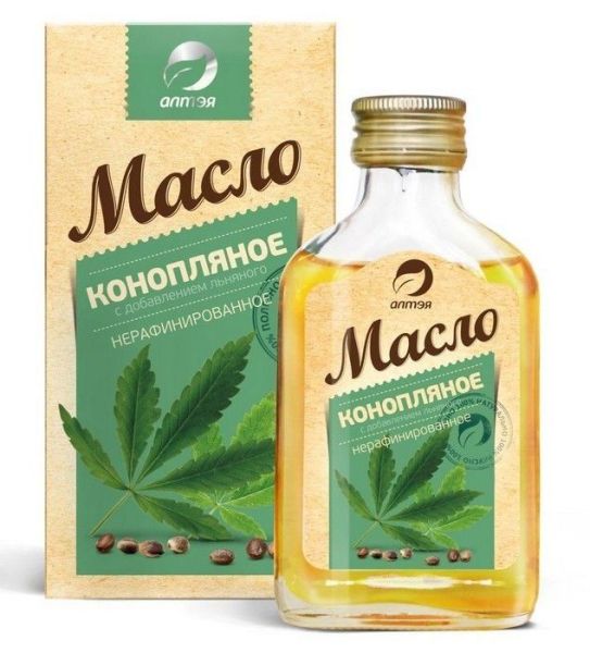 Изображение товара Масло конопляное с добавлением льняного Две линии 100мл Масло конопляное с добавлением льняного Две линии 100мл фотография